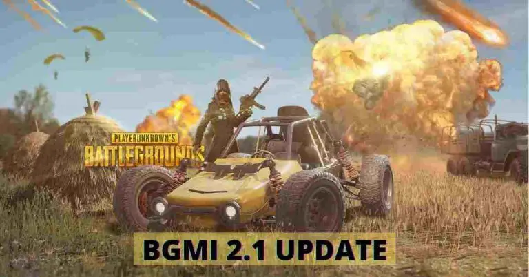 BGMI 2.1 Update Release Date