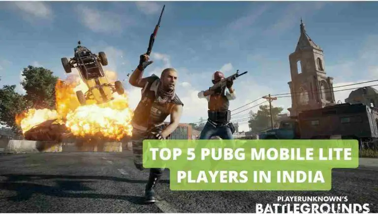 Top 5 PUBG Mobile Lite players in India